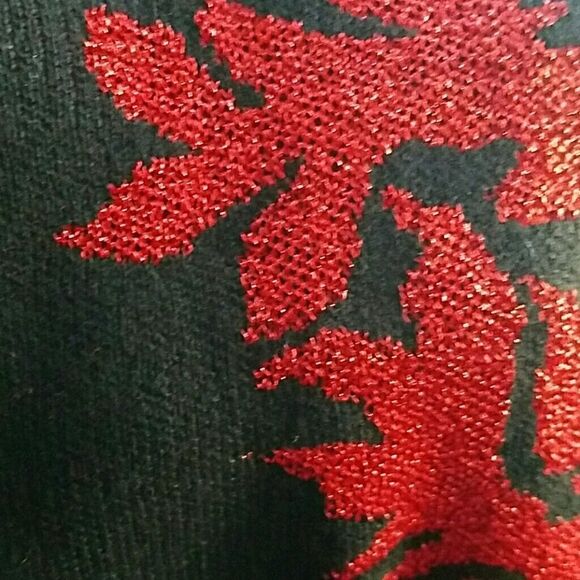 Inc International Concepts Black Red Sweater NWT - Picture 7 of 8